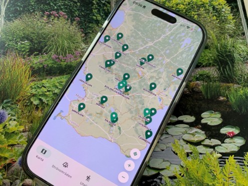 Vår app "Stiftelsen Skånska Landskap" är populär.