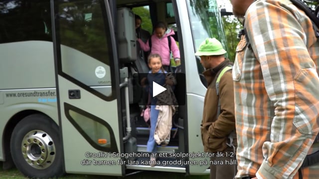 Film togs fram under projekt Grodliv.